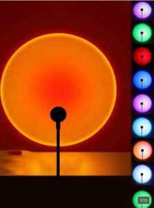 Change le visage de ton plafond ou de tes murs avec une touche magique de couleur et de lumière vives 