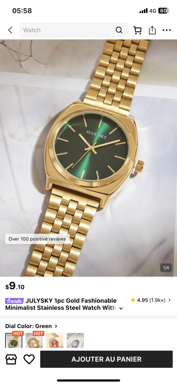Montre de luxe